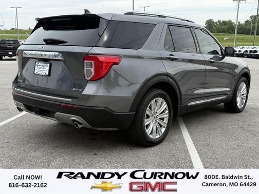 Carbonized Gray Metallic 2021 Ford Explorer Limited