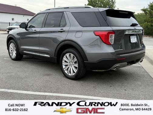 Carbonized Gray Metallic 2021 Ford Explorer Limited