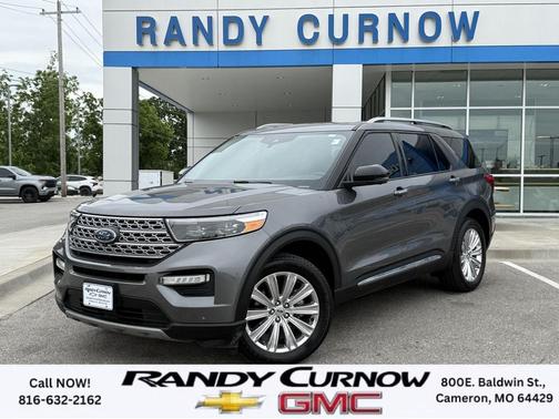 Carbonized Gray Metallic 2021 Ford Explorer Limited