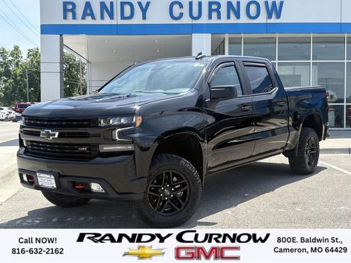 Black 2021 Chevrolet Silverado 1500 LT Trail Boss