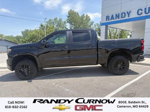 Black 2021 Chevrolet Silverado 1500 LT Trail Boss