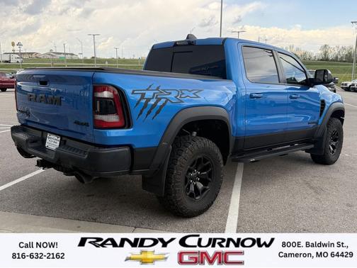 Hydro Blue Pearlcoat 2022 RAM 1500 TRX