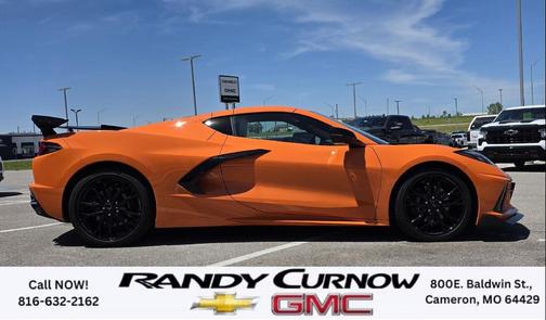 Amplify Orange Tintcoat 2023 Chevrolet Corvette Stingray w/2LT