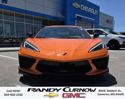 Amplify Orange Tintcoat 2023 Chevrolet Corvette Stingray w/2LT