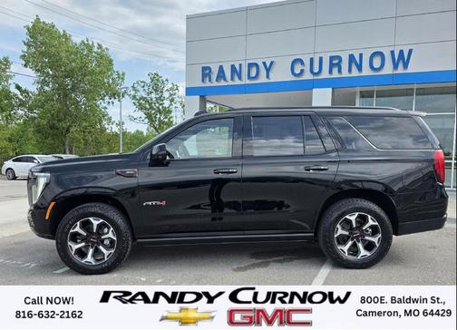 Onyx Black 2026 GMC Yukon 4WD AT4 Ultimate