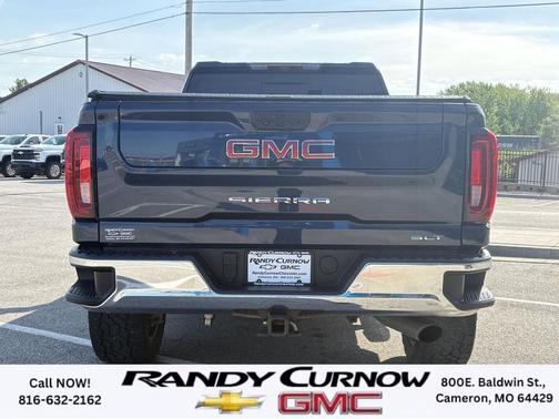 Pacific Blue Metallic 2022 GMC Sierra 2500 SLT