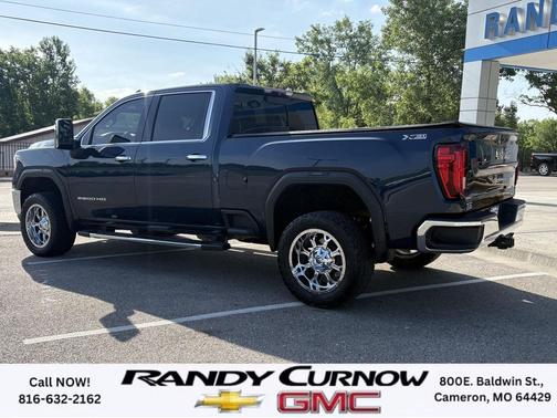 Pacific Blue Metallic 2022 GMC Sierra 2500 SLT