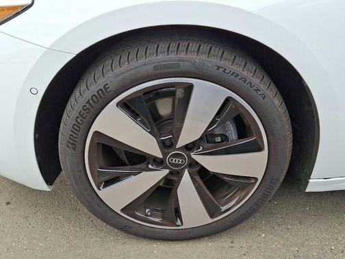 Glacier White Metallic 2025 Audi A5 Premium TFSI quattro S tronic