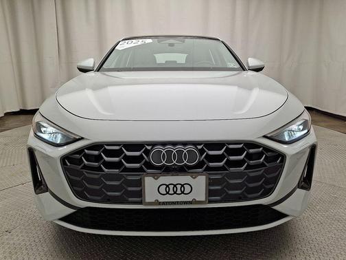 Glacier White Metallic 2025 Audi A5 Premium TFSI quattro S tronic