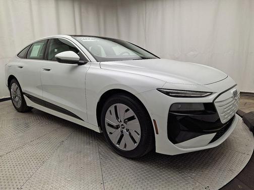 Glacier White Metallic 2025 Audi A6 e-tron Premium