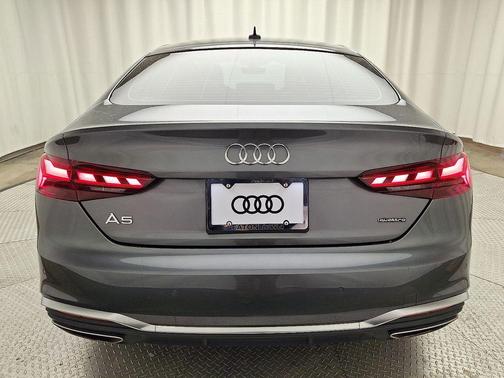 Daytona Gray Metallic 2022 Audi A5 Sportback 45 S Line Premium Plus