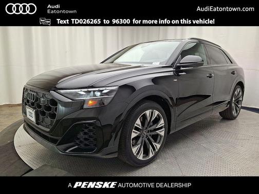 Mythos Black Metallic 2026 Audi Q8 55 Premium Plus
