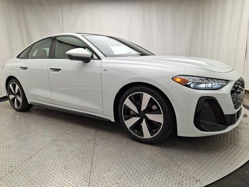 Glacier White Metallic 2026 Audi A5 Premium Plus TFSI quattro S tronic