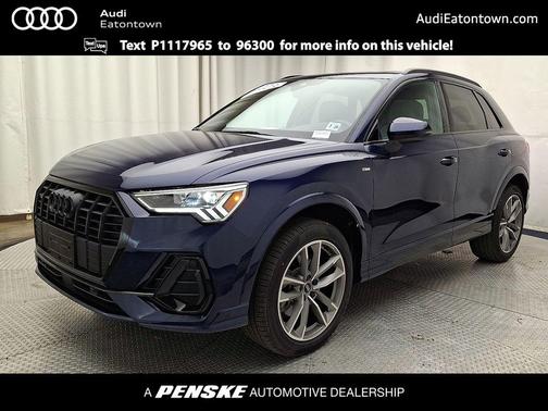 Navarra Blue Metallic 2023 Audi Q3 Premium 45 TFSI S line quattro Tiptronic