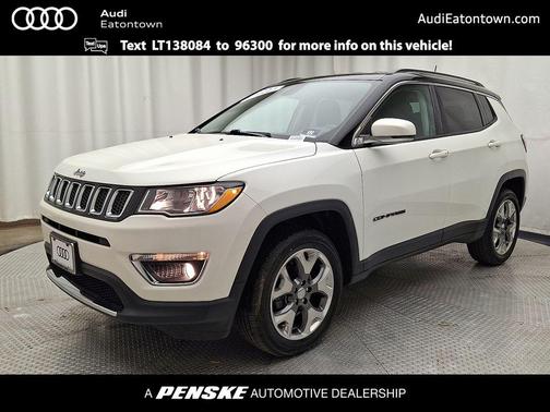 White Clearcoat 2020 Jeep Compass Limited