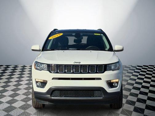 White Clearcoat 2019 Jeep Compass Limited