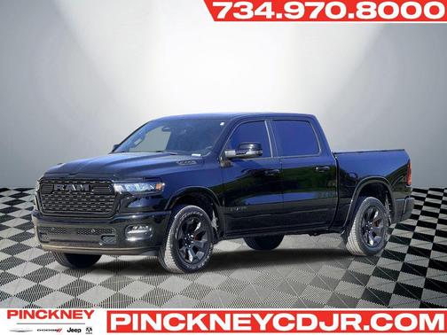 Diamond Black Crystal Pearlcoat 2025 RAM 1500 Big Horn/Lone Star