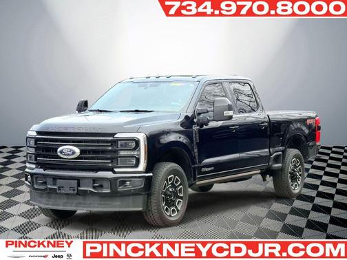Agate Black Metallic 2025 Ford F-250 Platinum