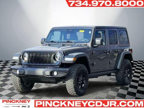 Granite Crystal Metallic Clearcoat 2025 Jeep Wrangler Willys