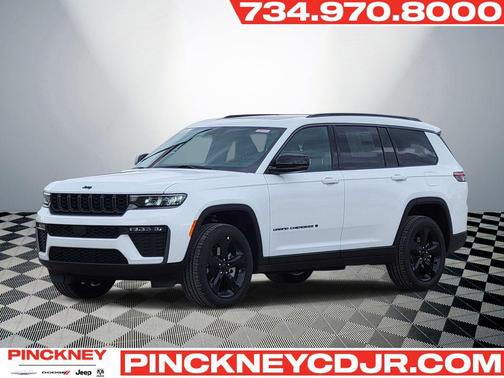 Bright White Clearcoat 2026 Jeep Grand Cherokee L Limited