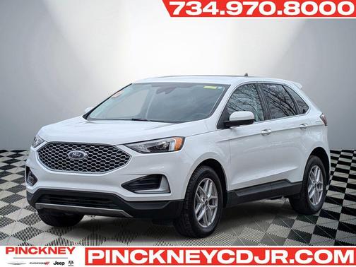 Oxford White 2024 Ford Edge SEL