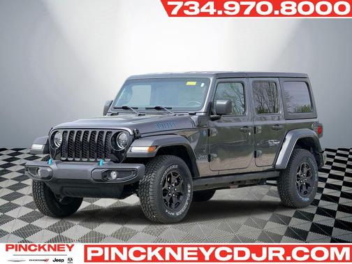 Granite Crystal Metallic Clearcoat 2023 Jeep Wrangler 4xe Base