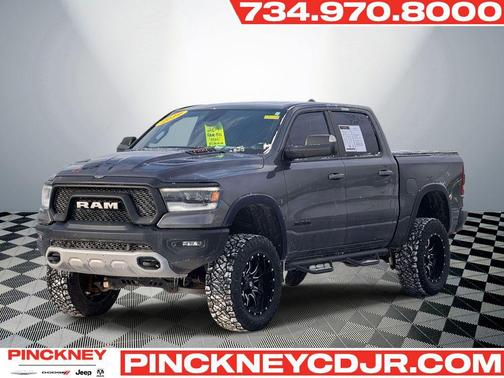Granite Crystal Metallic Clearcoat 2019 RAM 1500 Rebel