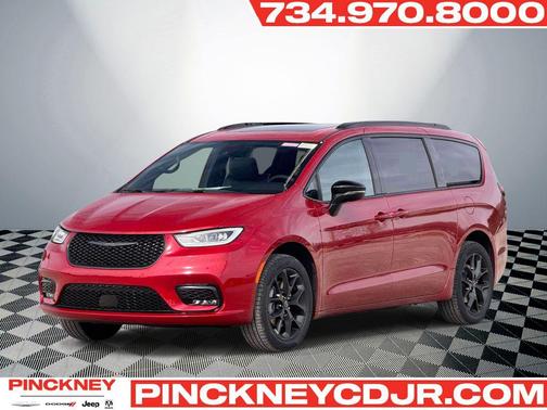 Red Hot Pearlcoat 2026 Chrysler Pacifica Limited