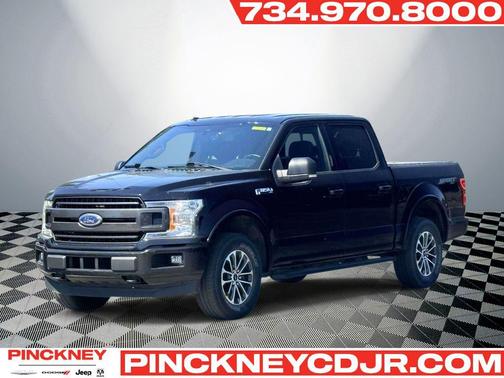 Agate Black Metallic 2019 Ford F-150 XLT