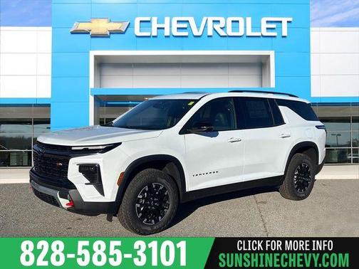 Polar White 2026 Chevrolet Traverse Z71