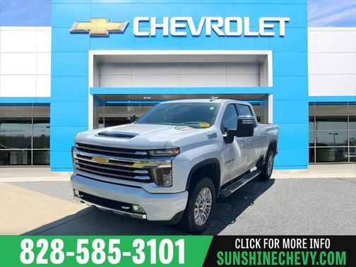 Summit White 2023 Chevrolet Silverado 2500 High Country