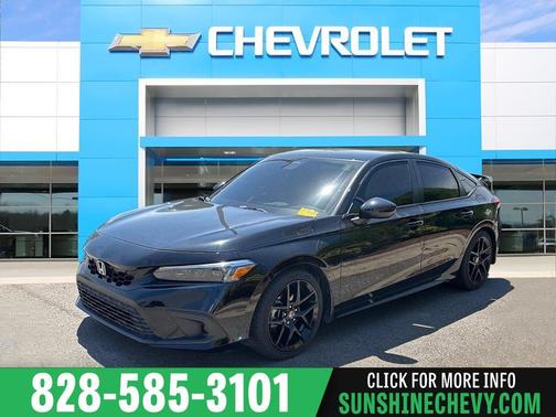 Crystal Black Pearl 2023 Honda Civic Sport