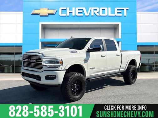 Pearl White 2022 RAM 2500 Laramie