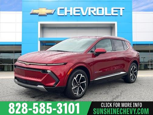 Radiant Red 2025 Chevrolet Equinox EV LT