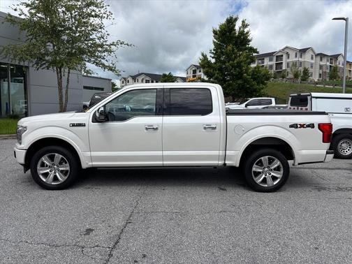 White Platinum Tri-Coat Metallic 2018 Ford F-150 Platinum