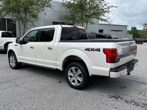 White Platinum Tri-Coat Metallic 2018 Ford F-150 Platinum