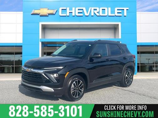 Mosaic Black Metallic 2025 Chevrolet Trailblazer LT