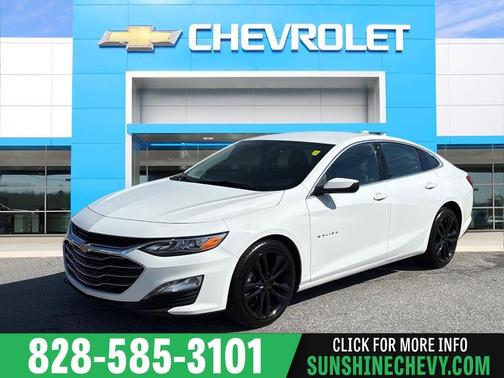 Summit White 2024 Chevrolet Malibu 2LT