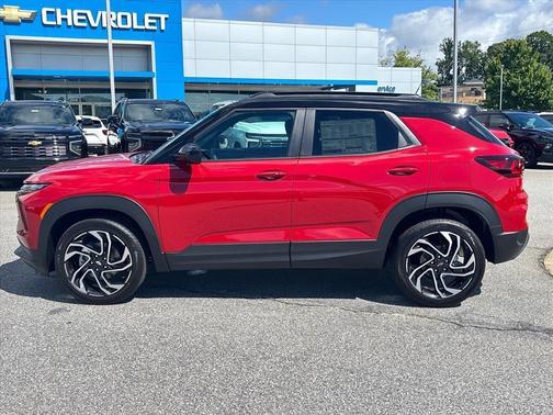 Red 2026 Chevrolet Trailblazer RS