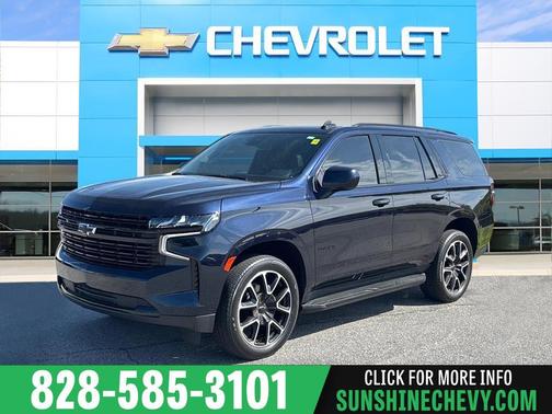 Black 2023 Chevrolet Tahoe RST