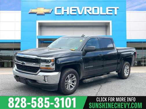 Black 2017 Chevrolet Silverado 1500 LT