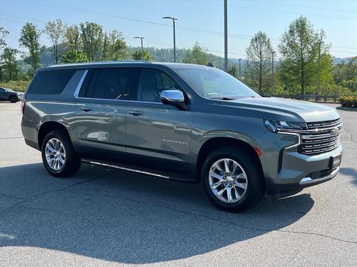 Silver Sage Metallic 2023 Chevrolet Suburban Premier