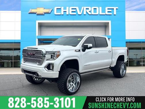 White Frost Tri-Coat 2020 GMC Sierra 1500 Denali