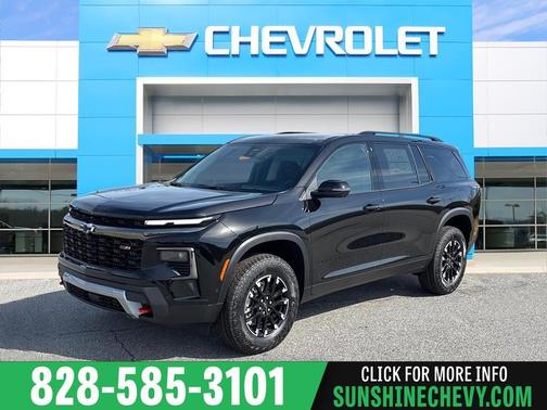 Mosaic Black Metallic 2026 Chevrolet Traverse Z71