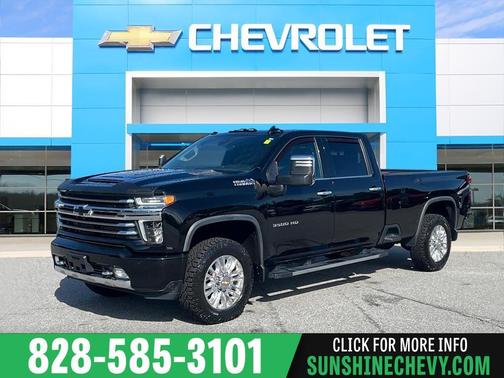 Black 2021 Chevrolet Silverado 3500 High Country