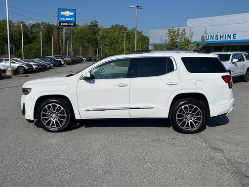 Summit White 2023 GMC Acadia Denali