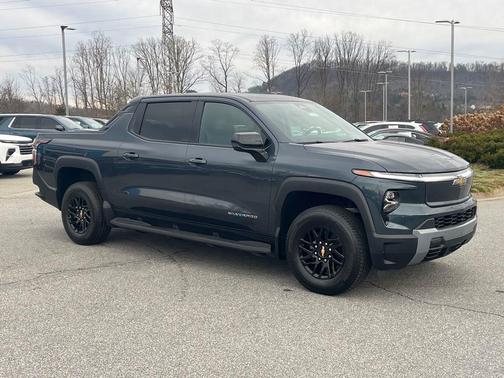 Blue 2026 Chevrolet Silverado EV LT
