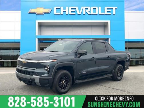 Blue Smoke 2026 Chevrolet Silverado EV Standard Range LT