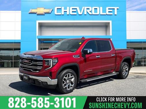 Cayenne Red Tintcoat 2022 GMC Sierra 1500 SLT