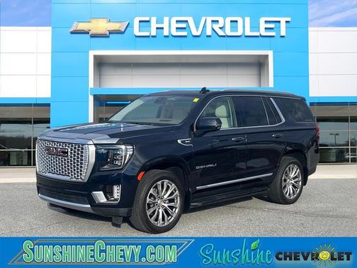 Midnight Blue Metallic 2021 GMC Yukon Denali